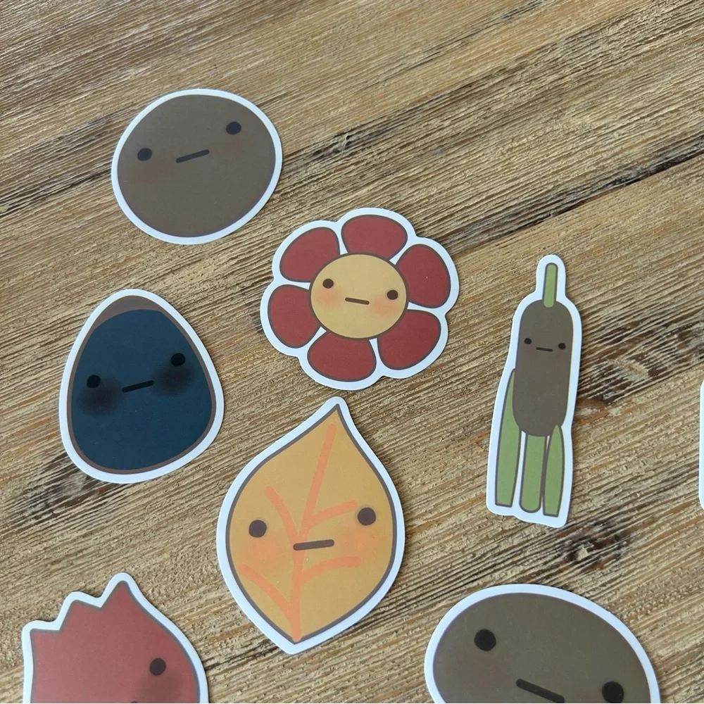 Set of 20!  Cute Vinyl Waterproof Stickers